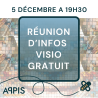 Réunion d'information gratuite en visio